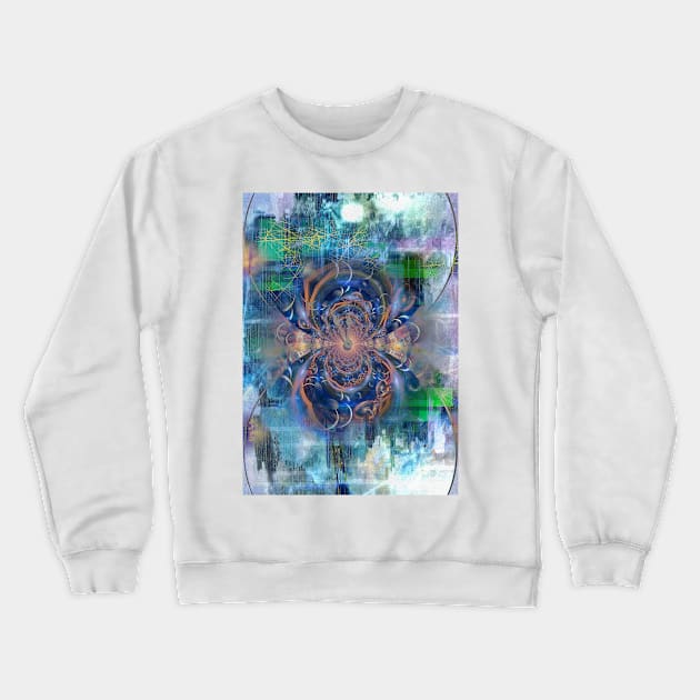 Time travel Crewneck Sweatshirt by rolffimages